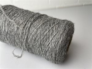 Luksus uld - 100% uld i grey, ca. 173 gram